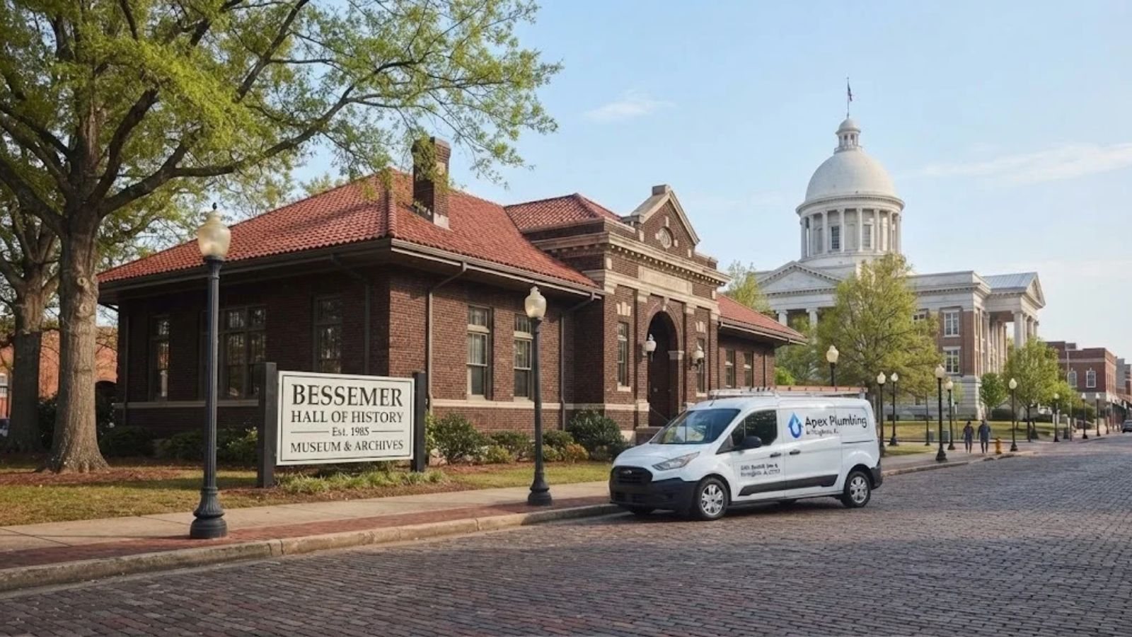 Historic downtown Bessemer, Alabama